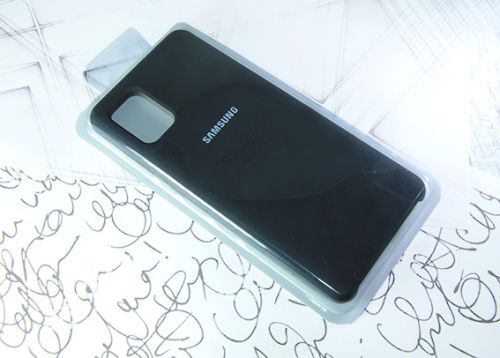 Чехол-накладка для Samsung A315F A31 SILICONE CASE черный (3) оптом, в розницу Центр Компаньон фото 2