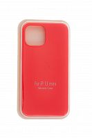 Чехол-накладка для iPhone 13 Mini VEGLAS SILICONE CASE закрытый ярко-розовый (29) - фото