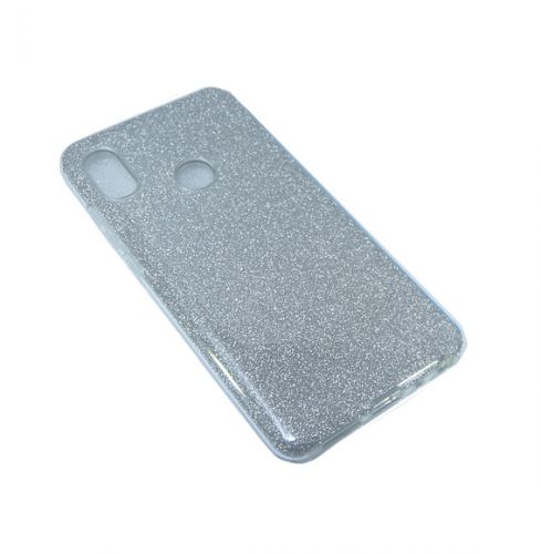 Чехол-накладка для XIAOMI Mi6X/Mi A2 JZZS Shinny 3в1 TPU серебро - фото фото 3
