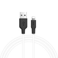 Купить Кабель USB Lightning 8Pin HOCO X21 2.0A 1м Silicone черно-белый, Ограниченно годен оптом, в розницу в ОРЦ Компаньон
