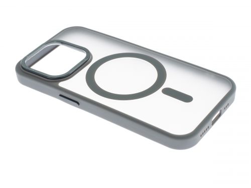 Чехол-накладка для iPhone 15 Pro VEGLAS Fog Magnetic серый оптом, в розницу Центр Компаньон фото 2