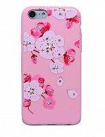 Купить Чехол-накладка для iPhone 7/8/SE FASHION Розовое TPU стразы Вид 10 оптом, в розницу в ОРЦ Компаньон