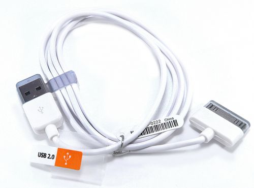 Кабель USB Apple 30Pin ТЕХ. УПАКОВКА колпачок оптом, в розницу Центр Компаньон
