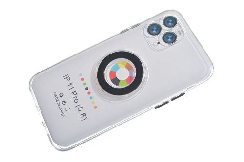 Чехол-накладка для iPhone 11 Pro NEW RING TPU черный оптом, в розницу Центр Компаньон фото 3