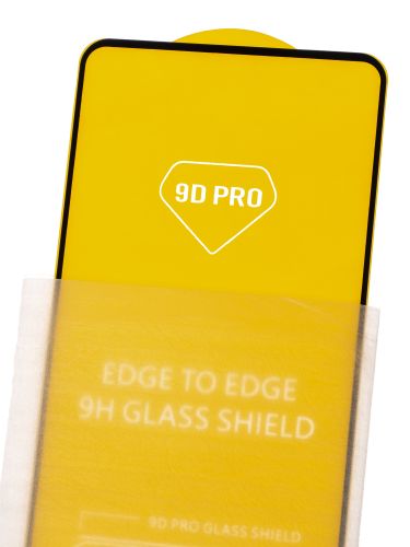 Защитное стекло для HUAWEI Honor X8A FULL GLUE (желтая основа) пакет черный оптом, в розницу Центр Компаньон фото 3