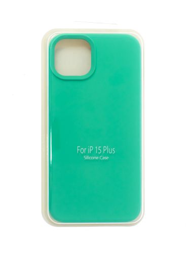 Чехол-накладка для iPhone 15 Plus VEGLAS SILICONE CASE закрытый ментоловый (50) - оптовая продажа Чехол-накладка для iPhone 15 Plus VEGLAS SILICONE CASE закрытый ментоловый (50) - фото