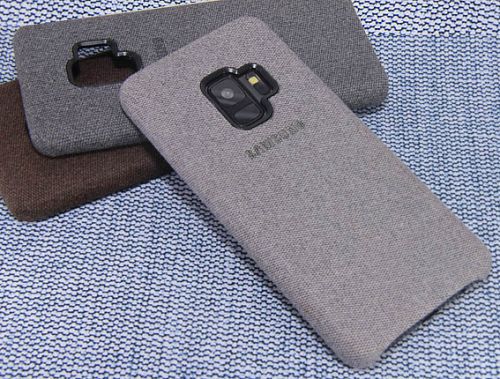 Чехол-накладка для Samsung G960F S9 HIHA CANVAS светло-серый - оптовая продажа Чехол-накладка для Samsung G960F S9 HIHA CANVAS светло-серый - фото