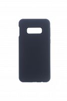 Чехол-накладка для Samsung G970 S10 E SILICONE CASE NL OP закрытый черный (3) - фото