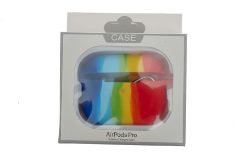 Чехол для наушников Airpods Pro Rainbow color #5 оптом, в розницу Центр Компаньон фото 4