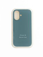 Купить Чехол-накладка для iPhone 16 SILICONE CASE закрытый хвойно-зеленый (58) оптом, в розницу в ОРЦ Компаньон