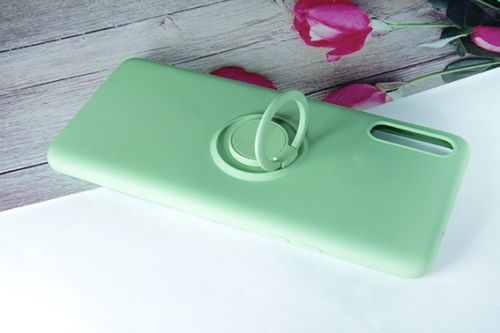 Чехол-накладка для Samsung A505F A50 SOFT TOUCH TPU КОЛЬЦО зеленый - фото фото 4