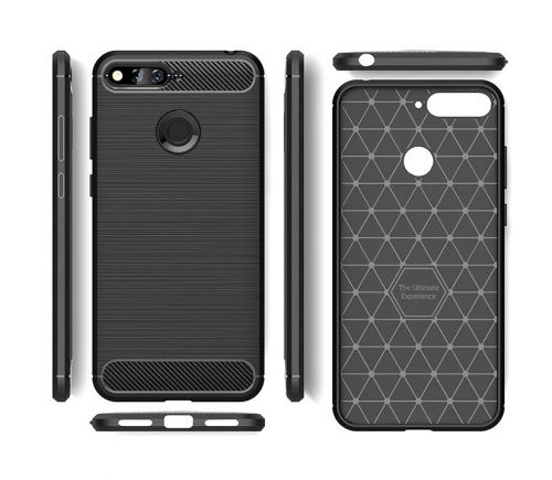 Чехол-накладка для HUAWEI Honor 7X 009508 ANTISHOCK черный - оптовая продажа Чехол-накладка для HUAWEI Honor 7X 009508 ANTISHOCK черный - фото