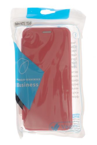 Чехол-книжка для XIAOMI Redmi Note 11S VEGLAS BUSINESS красный - оптовая продажа фото 5 Чехол-книжка для XIAOMI Redmi Note 11S VEGLAS BUSINESS красный - фото фото 5