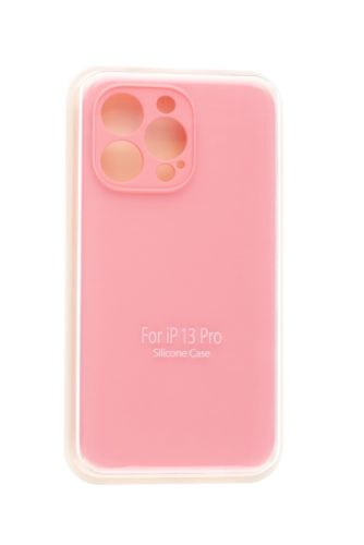 Чехол-накладка для iPhone 13 Pro VEGLAS SILICONE CASE NL Защита камеры розовый (6) оптом, в розницу Центр Компаньон