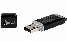 Купить USB 2.0 флэш карта 64 Gb Smart Buy Quartz черный оптом, в розницу в ОРЦ Компаньон
