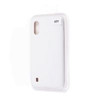 Купить Чехол-накладка для Samsung A015F A01 VEGLAS SILICONE CASE закрытый белый (9) оптом, в розницу в ОРЦ Компаньон