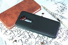 Чехол-накладка для OPPO A9 2020/A5 2020 BECATION BEETLES CARBON TPU ANTISHOCK черный - фото