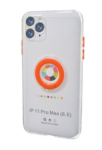 Чехол-накладка для iPhone 11 Pro Max NEW RING TPU оранжевый оптом, в розницу Центр Компаньон фото 2
