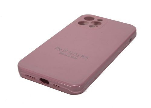 Чехол-накладка для iPhone 12 Pro VEGLAS SILICONE CASE NL Защита камеры розовый (6) оптом, в розницу Центр Компаньон фото 2
