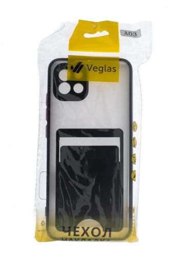 Чехол-накладка для Samsung A035F A03 VEGLAS Fog Pocket черный оптом, в розницу Центр Компаньон фото 4