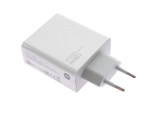 СЗУ USB 3A Xiaomi MDY-12-ED 120W кабель Type-C белый - оптовая продажа СЗУ USB 3A Xiaomi MDY-12-ED 120W кабель Type-C белый - фото