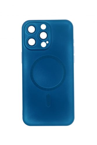 Чехол-накладка для iPhone 15 Pro Max VEGLAS Lens Magnetic синий оптом, в розницу Центр Компаньон