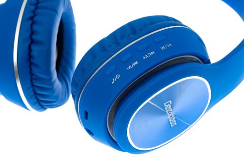 Беспроводные наушники DEEPBASS R5 Головные синие оптом, в розницу Центр Компаньон фото 2
