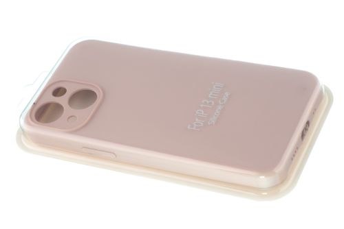Чехол-накладка для iPhone 13 Mini VEGLAS SILICONE CASE NL Защита камеры светло-розовый (19) оптом, в розницу Центр Компаньон фото 2