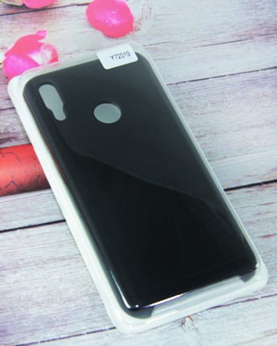 Чехол-накладка для HUAWEI Y7 2019 SILICONE CASE NL черный (3) - оптовая продажа Чехол-накладка для HUAWEI Y7 2019 SILICONE CASE NL черный (3) - фото