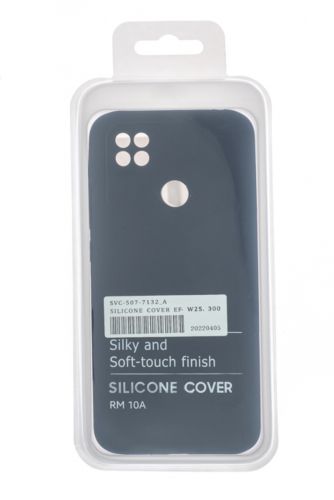 Чехол-накладка для XIAOMI Redmi 10A SILICONE CASE OP закрытый темно-синий (8) - фото фото 4