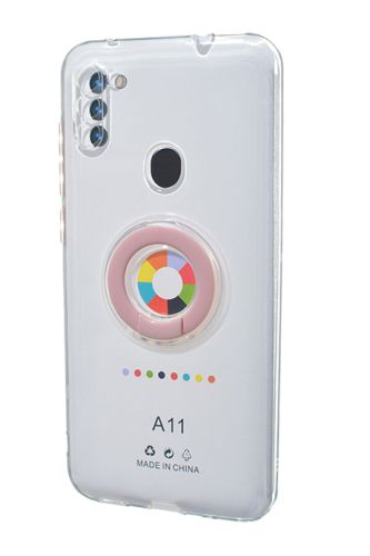 Чехол-накладка для Samsung A115 A11 NEW RING TPU розовый оптом, в розницу Центр Компаньон фото 2