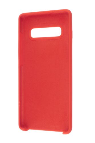 Чехол-накладка для Samsung G975F S10 Plus SILICONE CASE OP красный (1) оптом, в розницу Центр Компаньон фото 3
