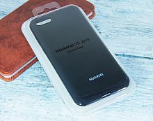 Чехол-накладка для HUAWEI Honor 7A RUS/Y5 2018/Y5 Prime 2018 SILICONE CASE закрытый черный (3)				 - фото