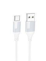 Купить Кабель USB Type-C BOROFONE BX101 Creator 3A 1м белый оптом, в розницу в ОРЦ Компаньон