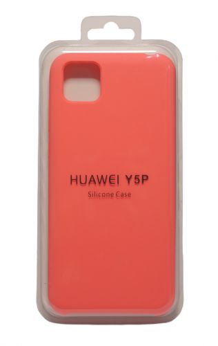 Чехол-накладка для HUAWEI Honor 9S/Y5P SILICONE CASE ярко-розовый (12) 																												 - фото