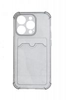 Купить Чехол-накладка для iPhone 14 Pro VEGLAS Air Pocket черно-прозрачный оптом, в розницу в ОРЦ Компаньон