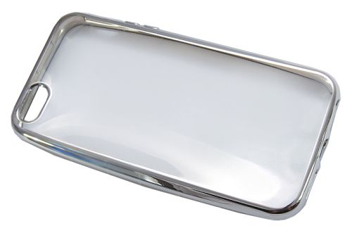 Чехол-накладка для iPhone 5/5S/SE РАМКА TPU серебро оптом, в розницу Центр Компаньон фото 3