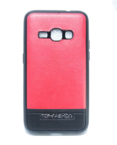 Чехол-накладка для Samsung J120 J1 2016 TOP FASHION Комбо TPU красный пакет - фото