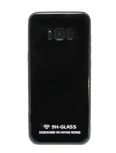 Чехол-накладка для Samsung G950 S8 LOVELY GLASS TPU черный коробка оптом, в розницу Центр Компаньон