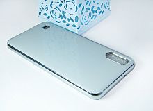 Купить Чехол-накладка для Samsung M10 ELECTROPLATED TPU+PET белый оптом, в розницу в ОРЦ Компаньон