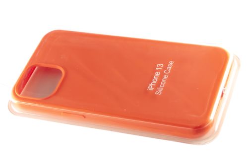 Чехол-накладка для iPhone 13 SILICONE CASE закрытый оранжевый (13) оптом, в розницу Центр Компаньон фото 2