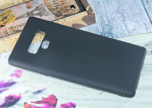 Чехол-накладка для Samsung N960 Note 9 FASHION TPU матовый черный - оптовая продажа Чехол-накладка для Samsung N960 Note 9 FASHION TPU матовый черный - фото