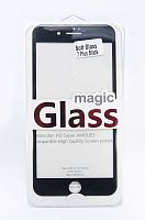 Купить Защитное стекло для iPhone 7/8 Plus 3D FLEX TPU коробка черный оптом, в розницу в ОРЦ Компаньон