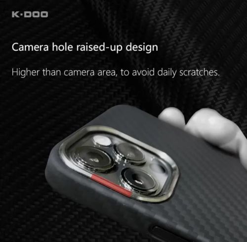 Чехол-накладка для iPhone 13 Pro Max K-DOO Keivlar синий оптом, в розницу Центр Компаньон фото 2