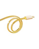 Купить Кабель USB Lightning 8Pin HOCO UPL12 Smart Light золото оптом, в розницу в ОРЦ Компаньон