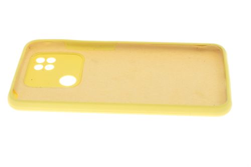 Чехол-накладка для XIAOMI Redmi 10A SILICONE CASE OP закрытый желтый (20) оптом, в розницу Центр Компаньон фото 3