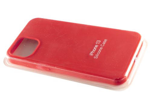Чехол-накладка для iPhone 13 SILICONE CASE закрытый красная (14) оптом, в розницу Центр Компаньон фото 2