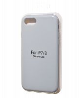 Купить Чехол-накладка для iPhone 7/8/SE VEGLAS SILICONE CASE NL закрытый светло-серый (26) оптом, в розницу в ОРЦ Компаньон