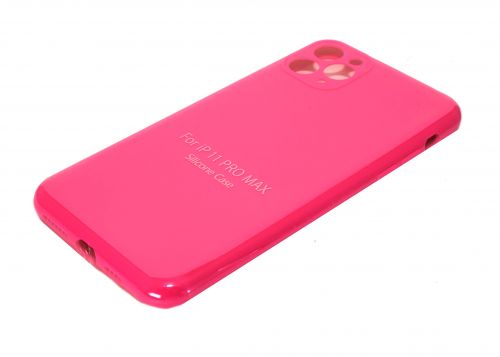 Чехол-накладка для iPhone 11 Pro Max VEGLAS SILICONE CASE Защита камеры глубокий розовый (47) - оптовая продажа фото 2 Чехол-накладка для iPhone 11 Pro Max VEGLAS SILICONE CASE Защита камеры глубокий розовый (47) - фото фото 2