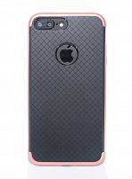 Чехол-накладка для iPhone 7/8 Plus GRID CASE TPU+PC розовое золото - фото